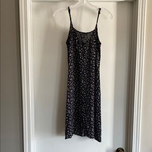 American Angel Dark Floral Midi Dress